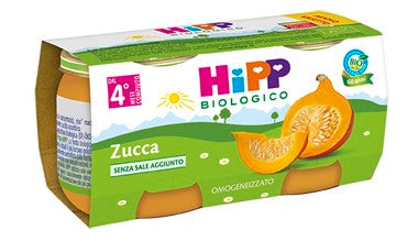 hipp italia hipp bio hipp bio omogeneizzato zucca 2x80 g hipp ean 4062300227248