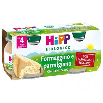 hipp italia hipp bio omogeneizzato formaggino ai tre formaggi 2x80 g hipp ean 4062300013315