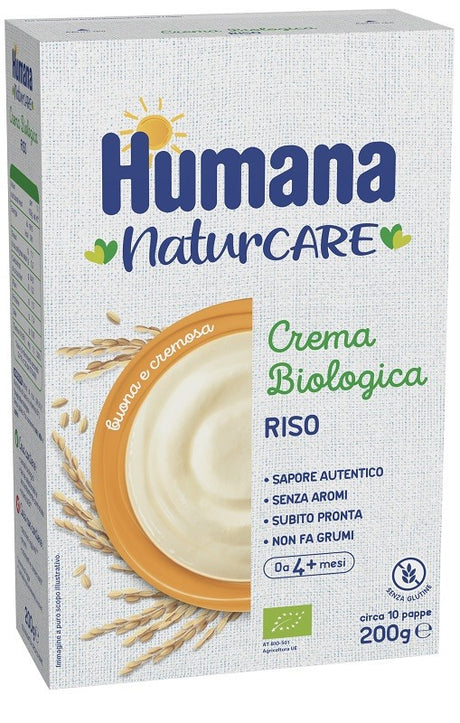humana italia humana crema di riso biologico 200 g humana ean 8031575655649