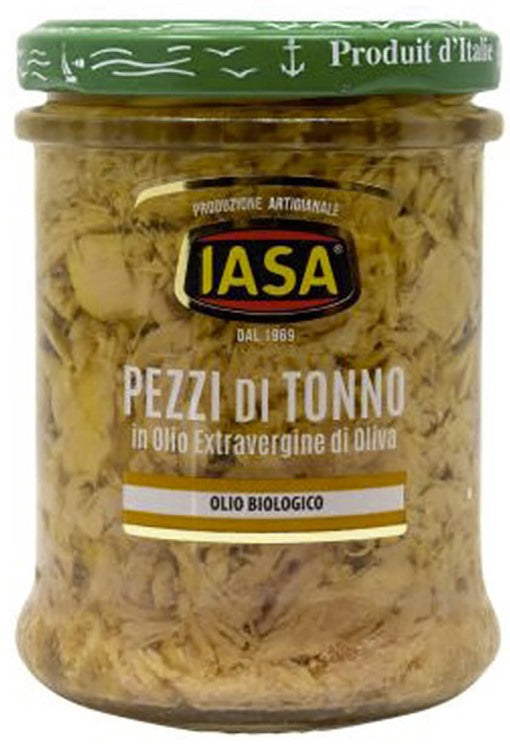 iasa filetti di tonno allolio extravergine di oliva 200 g biotobio ean 80682837