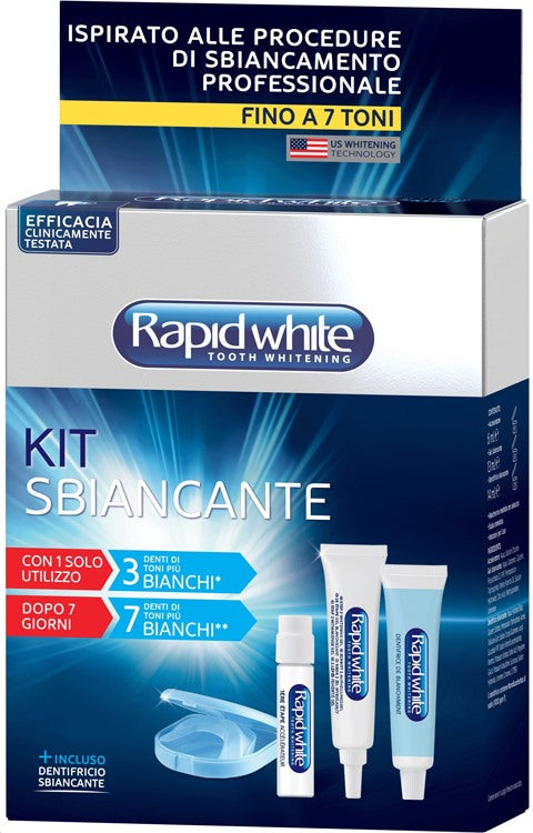 icim bionike rapid white kit bite dentale sbiancante rapid white ean 8029041302111