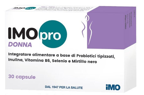 imo imopro donna 30 capsule imo ean 8055713390131