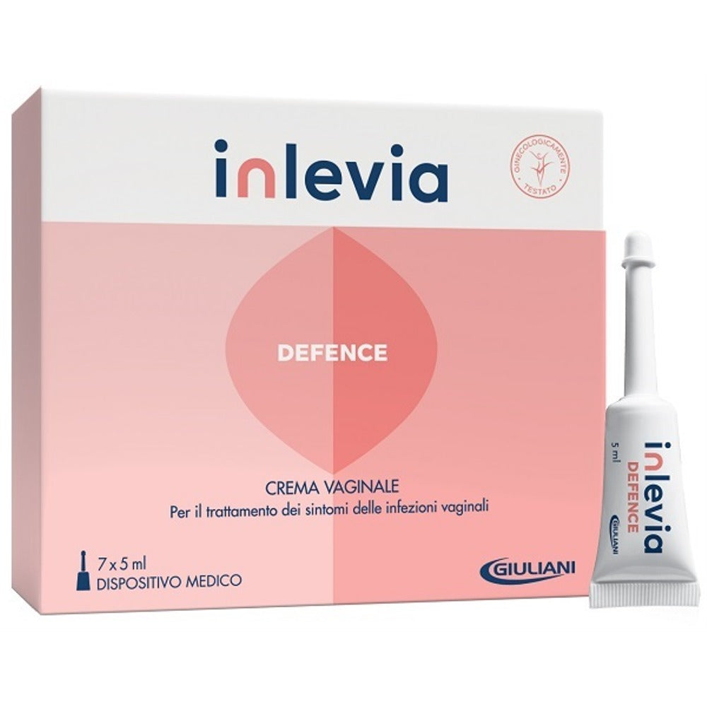 inlevia inlevia defence crema vaginale 7 x 5 ml inlevia