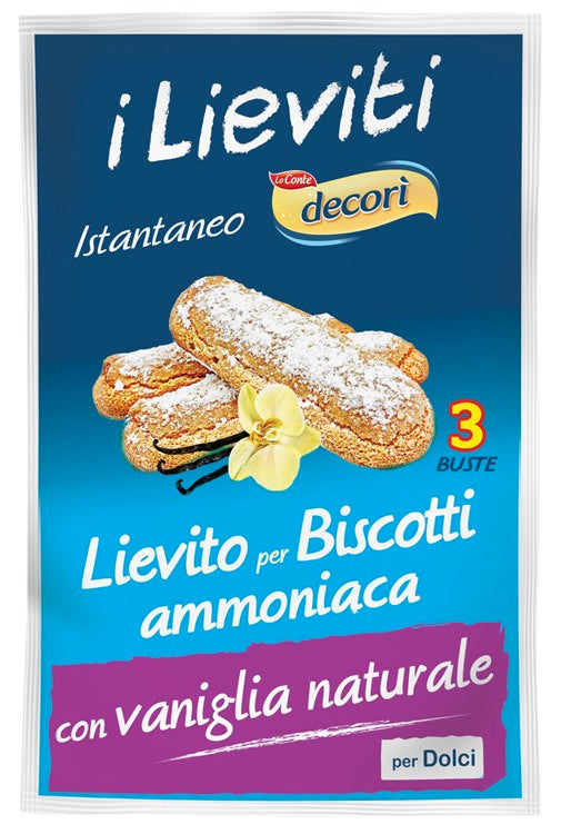 ipafood ipafood lievito per biscotti ammoniaca senza glutine 3 x 8 g ean 8009355009623