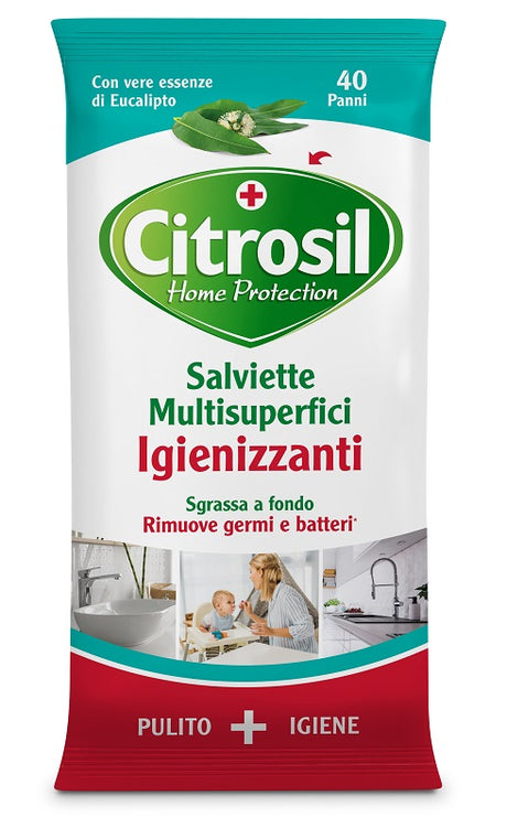 l manetti h roberts c citrosil salviette igienizzanti eucalipto 40 pezzi citrosil ean 8003650017734