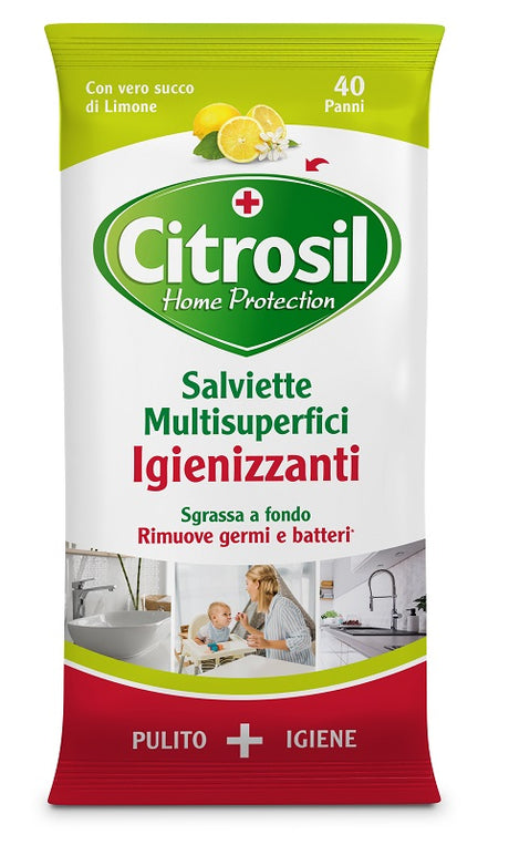l manetti h roberts c citrosil salviette igienizzanti limone 40 pezzi citrosil ean 8003650017758