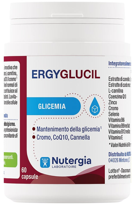 laboratoire nutergia ergyglucil 60 capsule