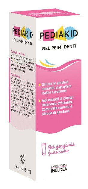 laboratoires ineldea pediakid gel primi denti 15 ml ean 3700225602504