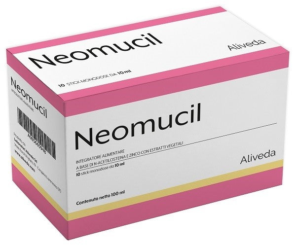 laboratori aliveda neomucil 10 stick da 10 ml laboratori aliveda