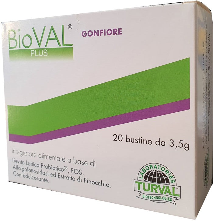 laboratori turval italia bioval plus gonfiore 20 bustine laboratori turval