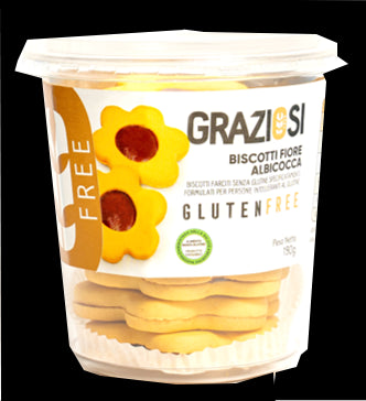 laboratorio graziosi fiore albicocca biscotto 190 g ean 8052990251704