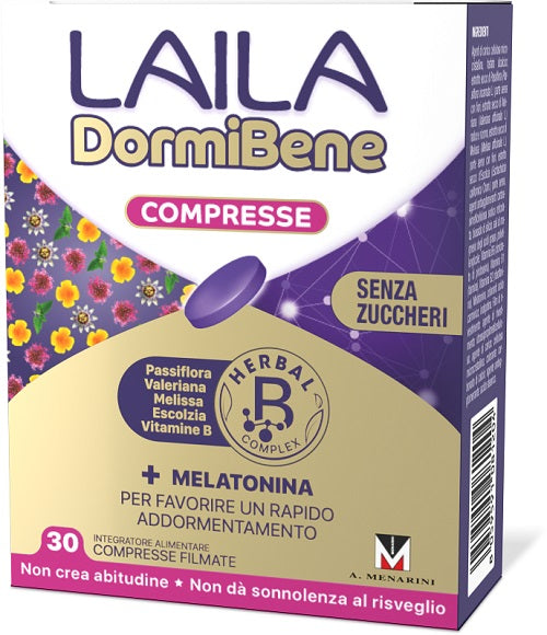 laila laila dormibene 30 compresse laila ean 8059591081204