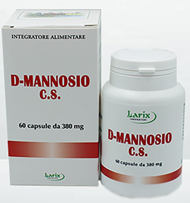 larix laboratori d mannosio cs 60 capsule ean 8020600000400