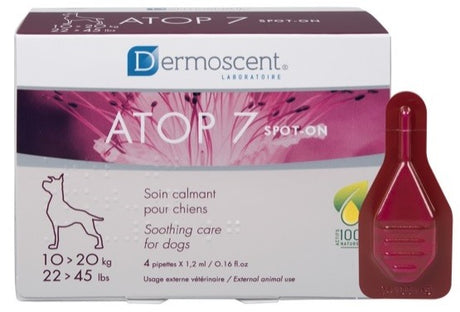 ldca atop 7 spot on dogscats 10 20 kg 4 pipette x 12 ml ean 3760098110667