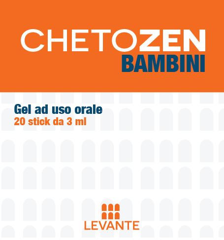 levante chetozen bambini 20 stick da 3 ml petit medical group