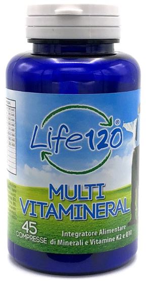 life 120 italia life 120 multivitamineral 45 compresse life 120 ean 8058480590520