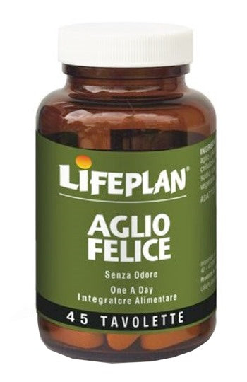 lifeplan products aglio felice 45 tavolette ean 5019205001090
