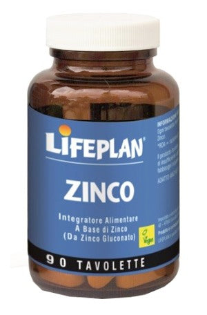 lifeplan products zinco 10mg 90 tavolette lifeplan ean 5019205002295