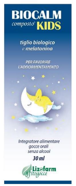 lizofarm biocalm composto kids 30 ml ean 7427255084396