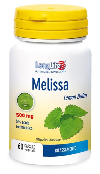 longlife longlife melissa 60 capsule long life ean 8054521001536