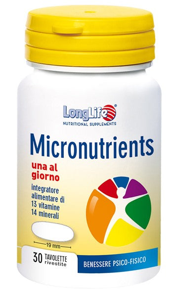 longlife longlife micronutrients 30 tavolette long life ean 8054521001567