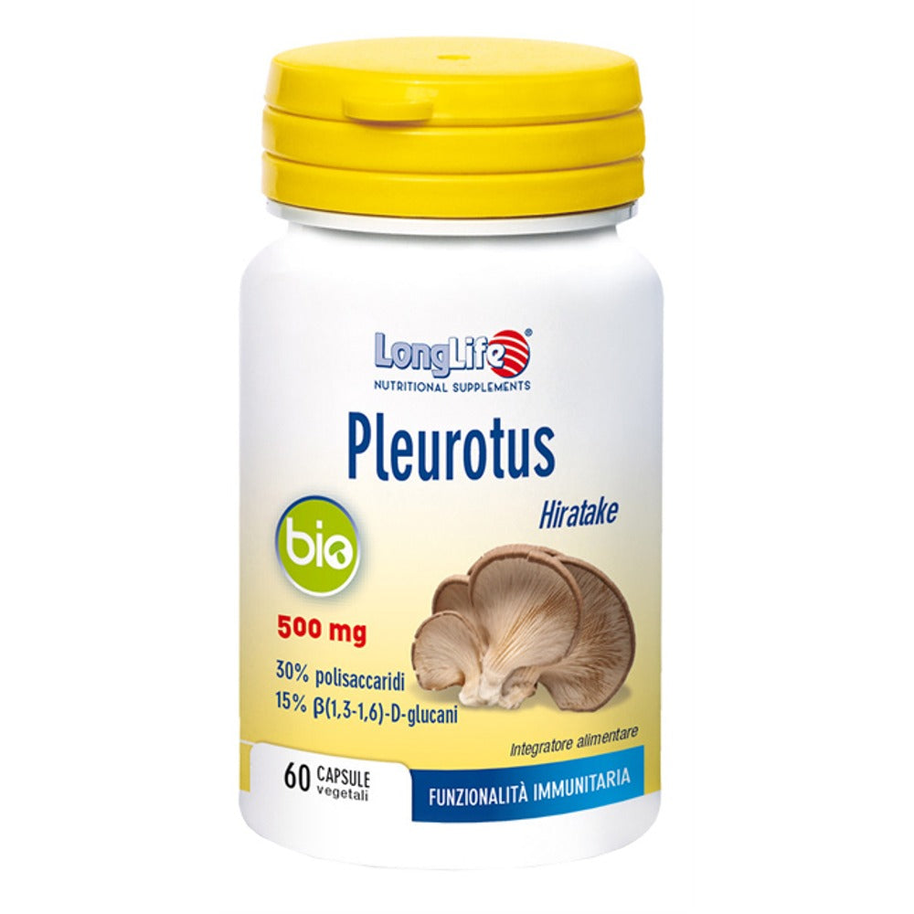 longlife longlife pleurotus bio 60 capsule vegetali longlife ean 8054521002007