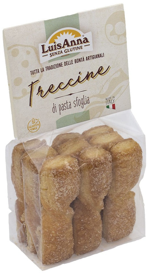 luisanna di bove annamaria c biscotti sfoglia treccine 130 g ean 8056893980099