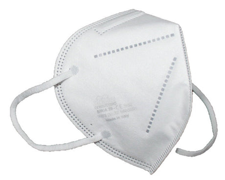 made consulting siria 20 semimaschera filtrante nera antipolvere ffp2 nr monouso per adulti