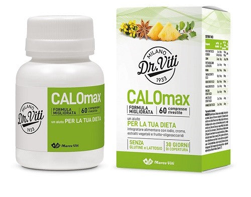 marco viti farmaceutici calomax formula migliorata 60 compresse ean 8050519573627