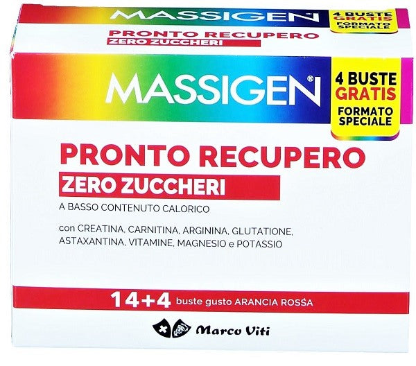 marco viti farmaceutici pronto recupero zero zucchero 14 bustine 4 bustine ean 8050519571609