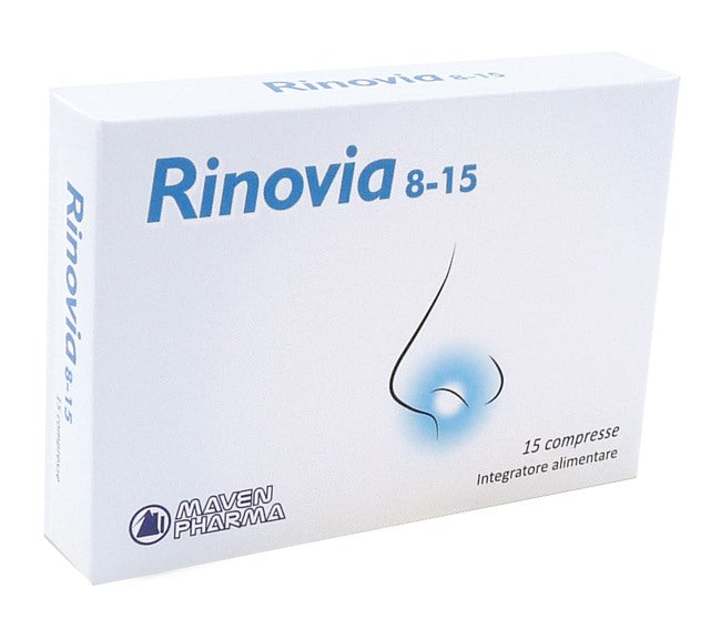 maven pharma rinovia 8 15 15 compresse