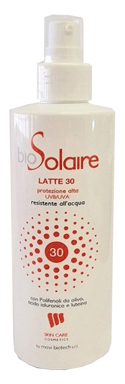 mavi biotech lab biosolaire latte 30 protezione alta 200 ml ean 8054608872035