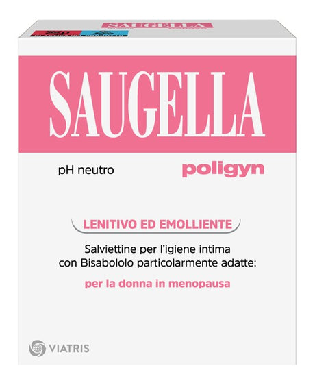 meda pharma saugella poligyn ph neutro salviettine igiene intima lenitivo ed emolliente 10 pezzi saugella ean 8019629000225