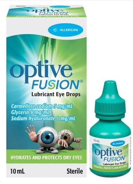 medifarm optive fusion soluzione oftalmica 10 ml optive
