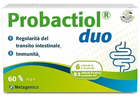 metagenics belgium bvba probactiol duo 60 capsule probactiol ean 5400433329283