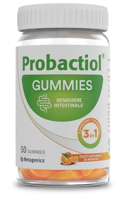 metagenics belgium bvba probactiol gummies 50 caramelle probactiol ean 5400433326411