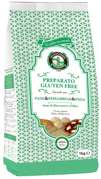 molino dallagiovanna g r v preparato gluten free speciale per pane e pizza 1 kg ean 8033772094276