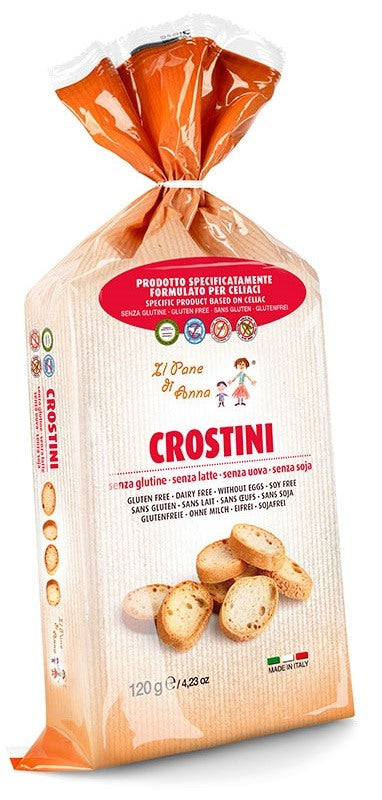 molino rivetti pietro il pane di anna crostini senza latte 120 g ean 8032636192103