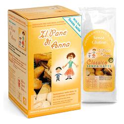 molino rivetti pietro il pane di anna preparato per pane senza lattosio 500 g ean 8032636190529