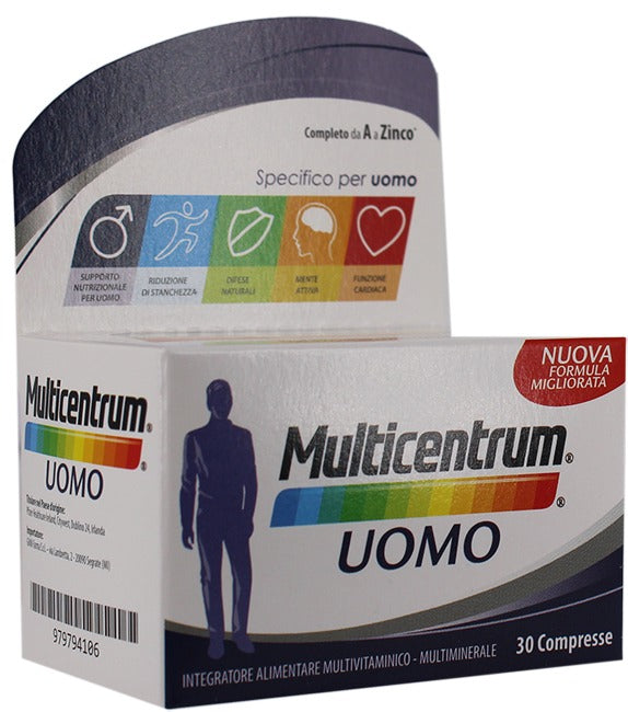 multicentrum multicentrum uomo 30 compresse multicentrum