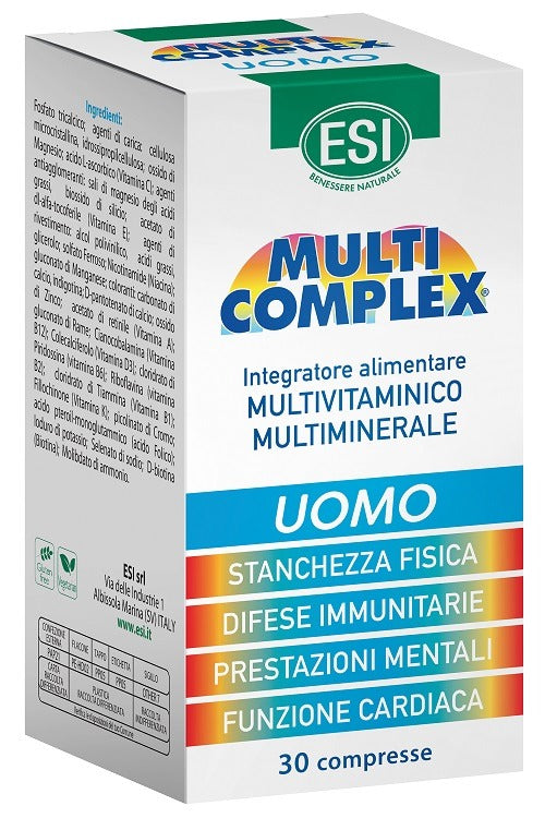 multicomplex esi multicomplex uomo 30 compresse multicomplex ean 8008843135295