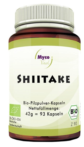 mycovital gesundheits shiitake 93 capsule freeland