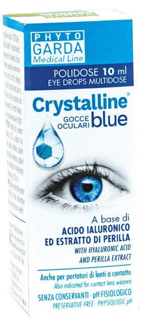 named crystalline blue gocce polidose 10 ml phyto garda ean 8054085120537