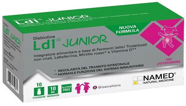named disbioline ld1 junior 10 flaconi da 10 ml named ean 8058269352660