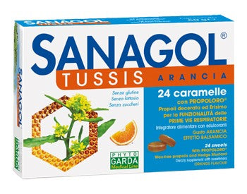 named sanagol tussis arancia 24 caramelle named ean 8051490300769