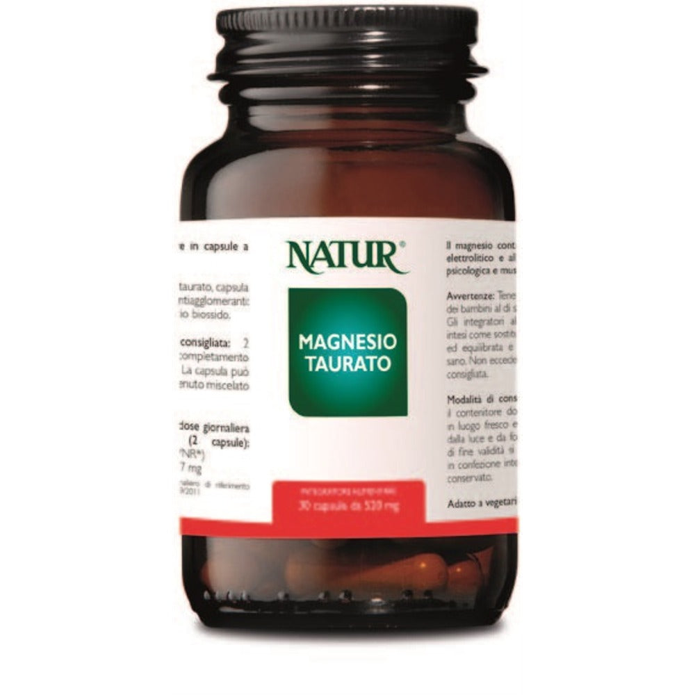 natur magnesio taurato 30 capsule natur