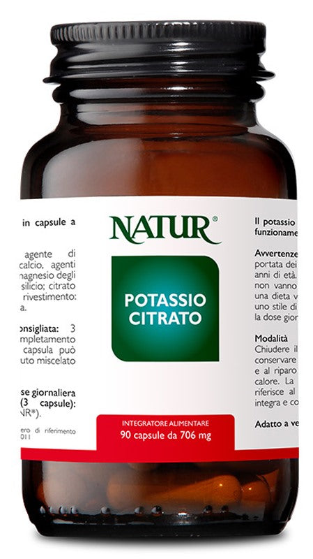natur potassio citrato 90 capsule natur