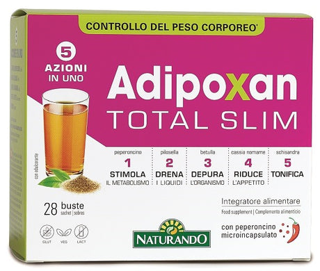 naturando adipoxan total slim 28 bustine ean 8013107052980