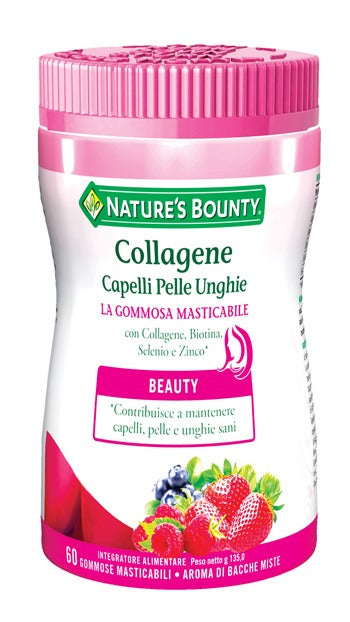 nature s bounty collagene capelli pelle unghie 60 gommose masticabili nature s bounty ean 0074312000577
