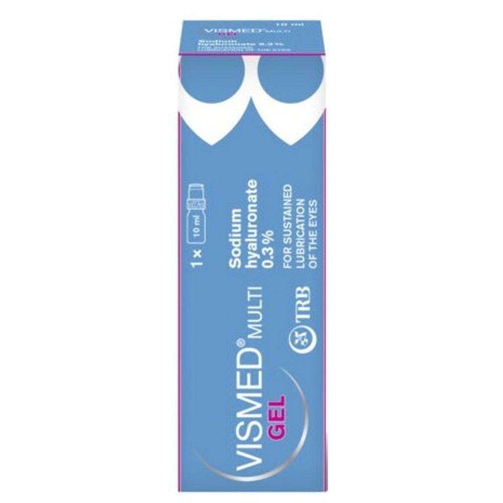 nessuno collirio lubrificante vismed gel multi acido ialuronico 03 10 ml ean 4028694000393